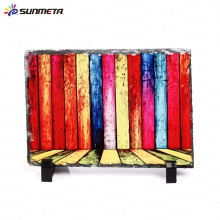 Sunmeta hot sale blank sublimation rock photo, photo slate